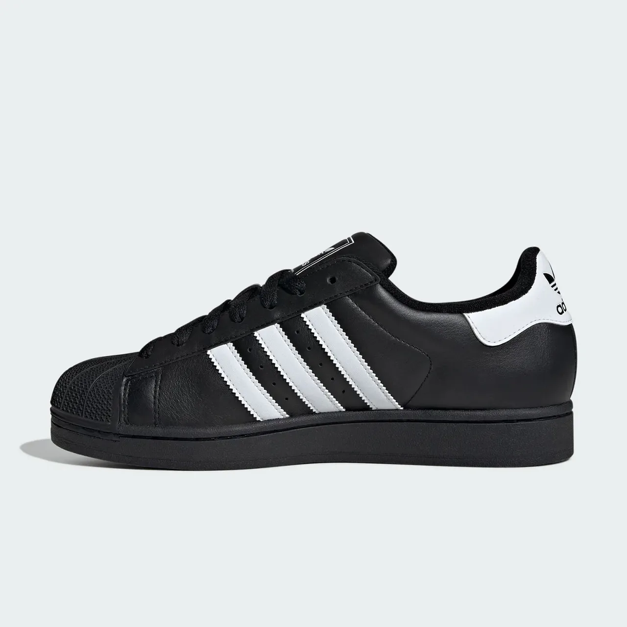 Adidas Superstar Black and Silver Lifestyle Sneakers 4