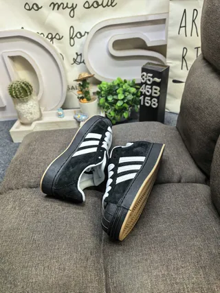 Adidas Superstar Black and White Lifestyle Sneakers 6
