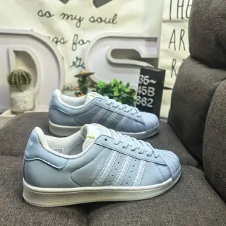 Adidas Superstar Light Blue Lifestyle Sneakers