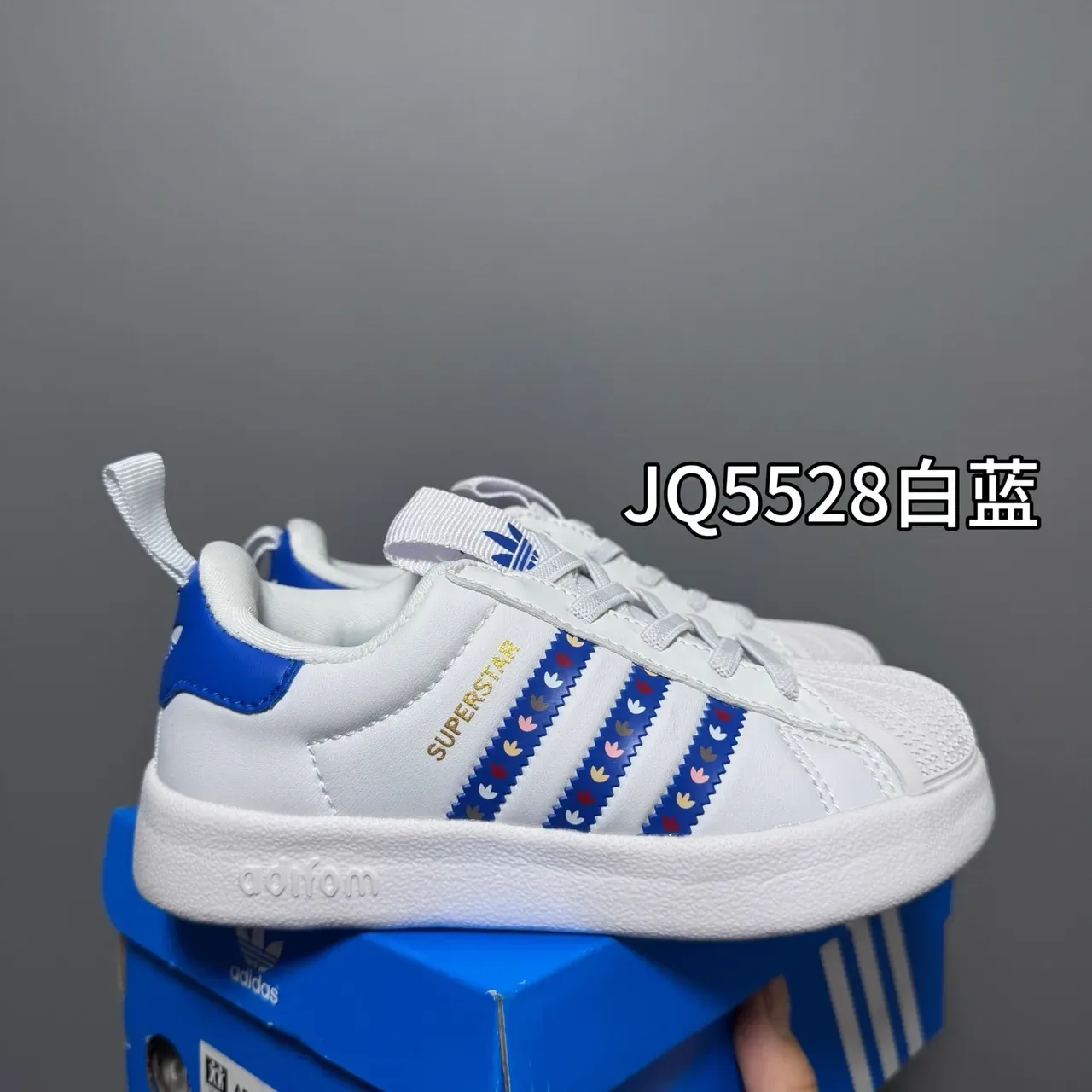 Adidas Superstar Pink and White Lifestyle Sneakers 4