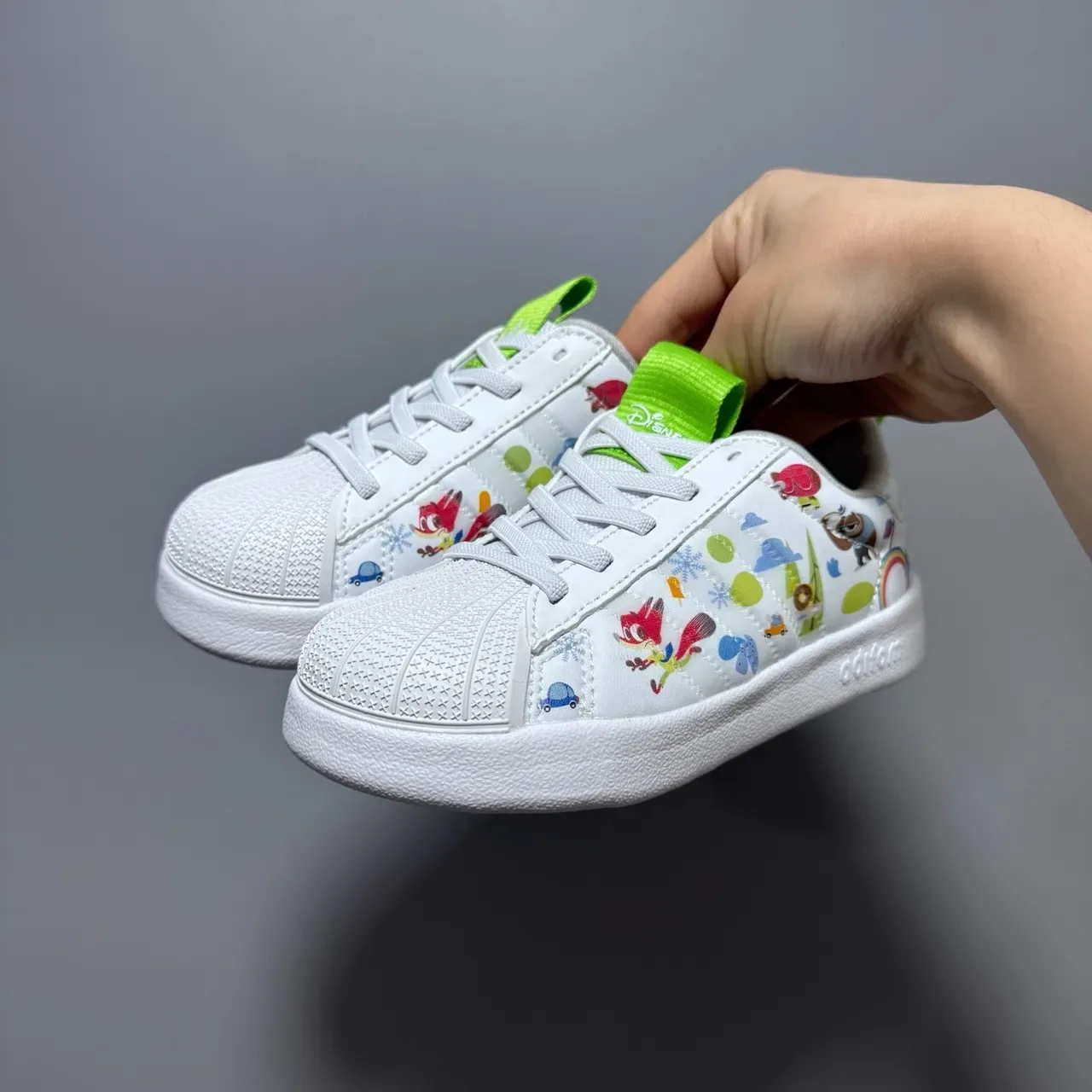Adidas Superstar Pink and White Lifestyle Sneakers 10