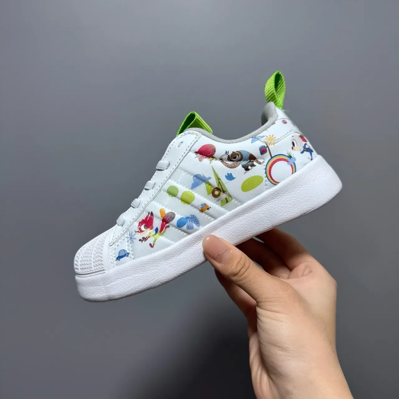 Adidas Superstar Pink and White Lifestyle Sneakers 13
