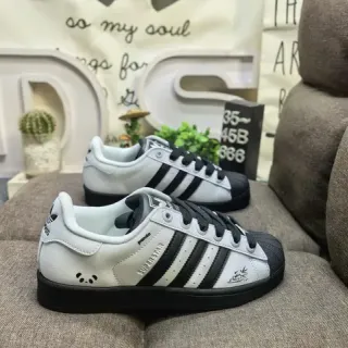 Adidas Superstar सफेद काला Panda Lifestyle Sneakers