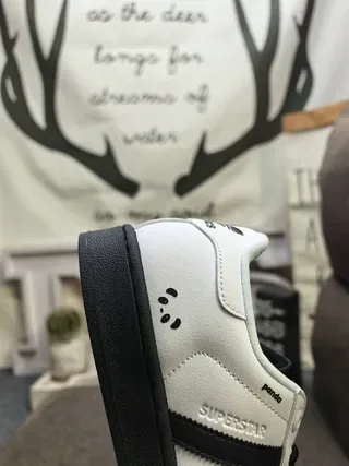 Adidas Superstar White Black Panda Lifestyle Sneakers 3