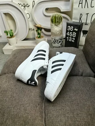 Adidas Superstar White Lifestyle Sneakers 6