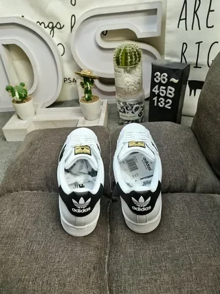 Adidas Superstar White Lifestyle Sneakers 8