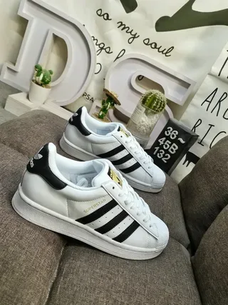 Adidas Superstar White Lifestyle Sneakers 9