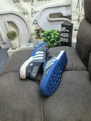 Adidas Terrex Sandales Casuales Bleu Beige Haut en Maille Fermeture à Lacets 6