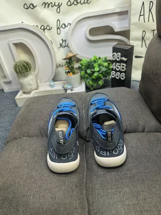 Adidas Terrex Sandales Casuales Bleu Beige Haut en Maille Fermeture à Lacets 8