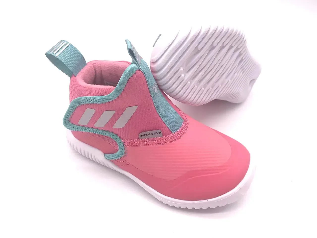 Adidas Three-Stripe Slip-On Water-Style Kids Lifestyle Sneakers 7