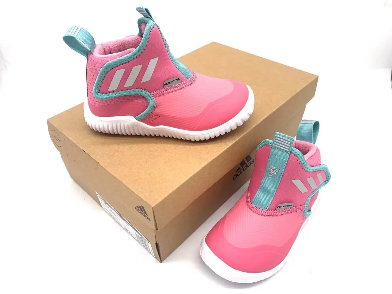 Adidas Three-Stripe Slip-On Water-Style Kids Lifestyle Sneakers 10