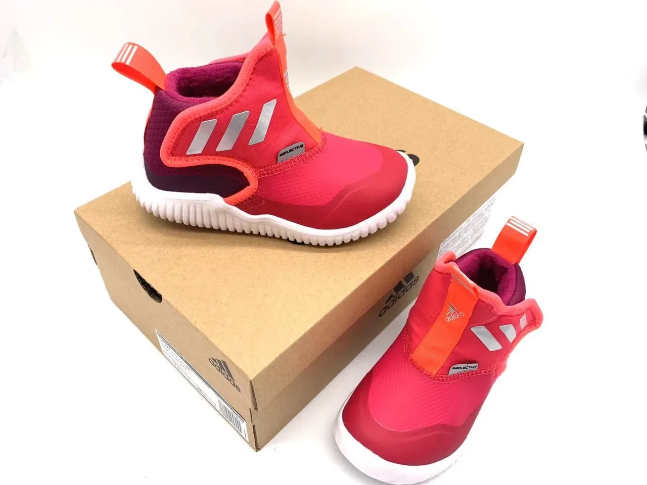Adidas Three-Stripe Slip-On Water-Style Kids Lifestyle Sneakers 15