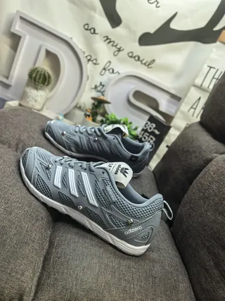 Adidas White and Black Three-Stripe Mesh Lifestyle Sneakers 17