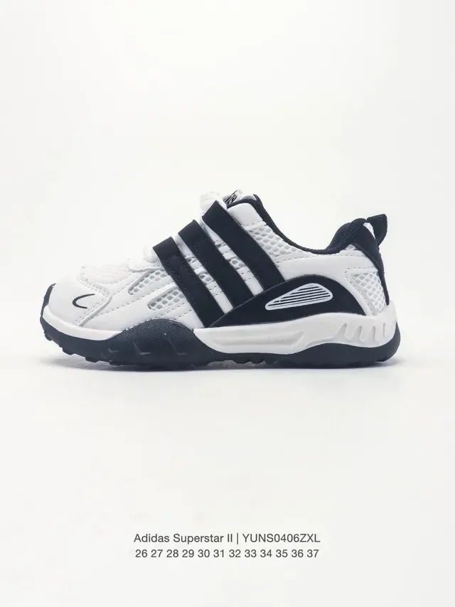 Adidas White Black Mesh Upper Synthetic Stripe Overlays Lifestyle Sneakers 6