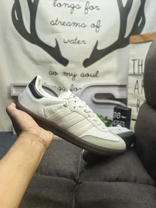 Adidas White Black Mesh Upper Three-Stripe Side Branding Lifestyle Sneakers 15