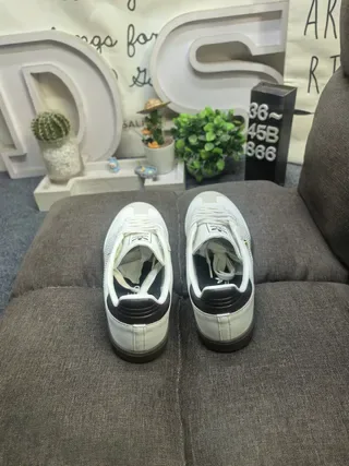 Adidas White Black Mesh Upper Three-Stripe Side Branding Lifestyle Sneakers 18