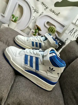 Adidas White Green High-Top Padded Collar Lifestyle Sneakers 17