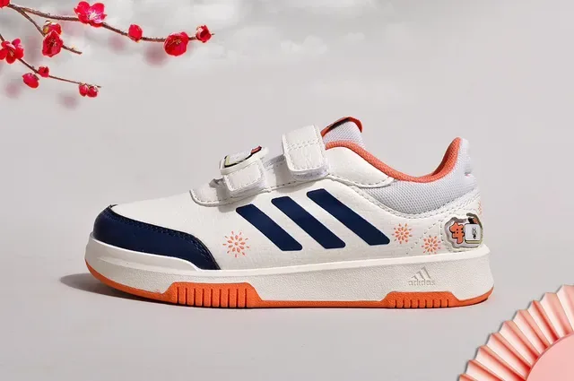 Adidas White Low-Top Velcro Strap Closure Lifestyle Sneakers 3