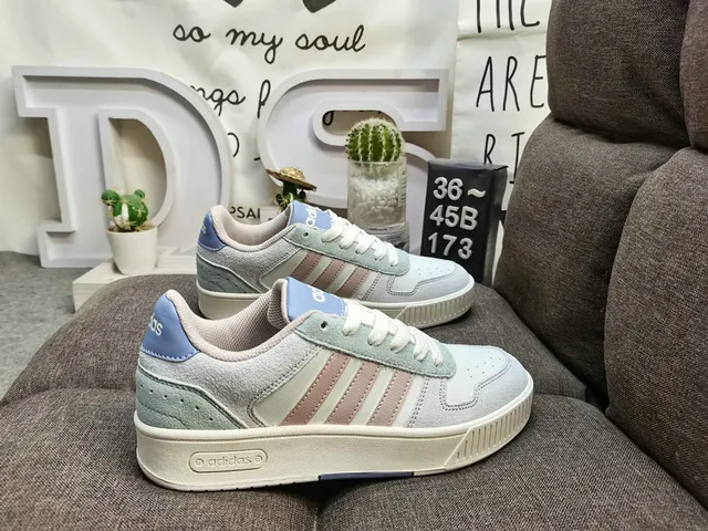Adidas White Yellow Low-Top Suede-Leather Mix Lifestyle Sneakers 11