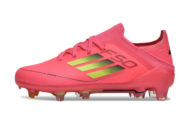 Adidas X Speedflow وردي وليمي Firm-Ground أحذية كرة القدم 2