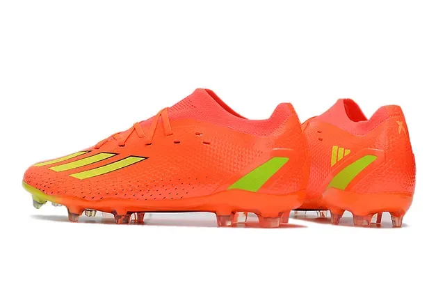 Adidas X Speedportal Orange Lime Green Chuteiras para solo firme 2