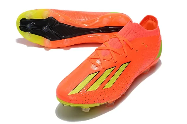 Adidas X Speedportal Orange Lime Green Chuteiras para solo firme 3