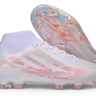 Adidas X Speedportal Transparent Neon Red Firm-Ground Soccer Shoes
