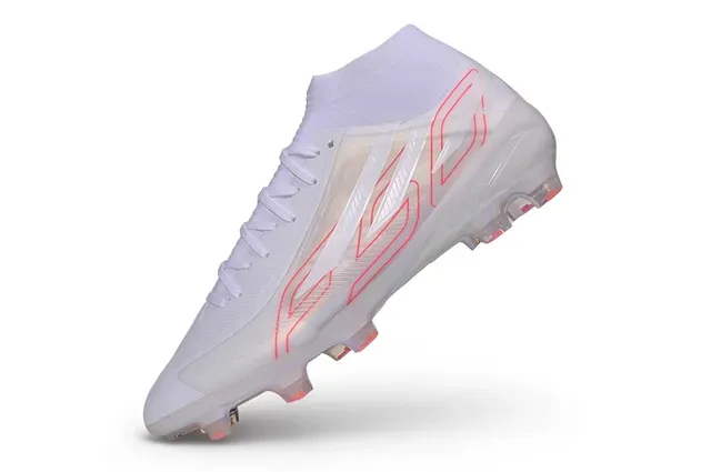 Adidas X Speedportal Transparente Vermelho Neón Solo Firme Sapatos de Futebol 3