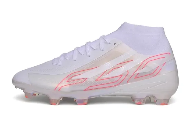 Adidas X Speedportal Transparente Vermelho Neón Solo Firme Sapatos de Futebol 7
