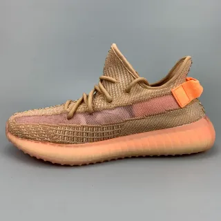 Adidas Yeezy Boost 350 बेज गुलाबी नारंगी लाइफस्टाइल स्नीकर