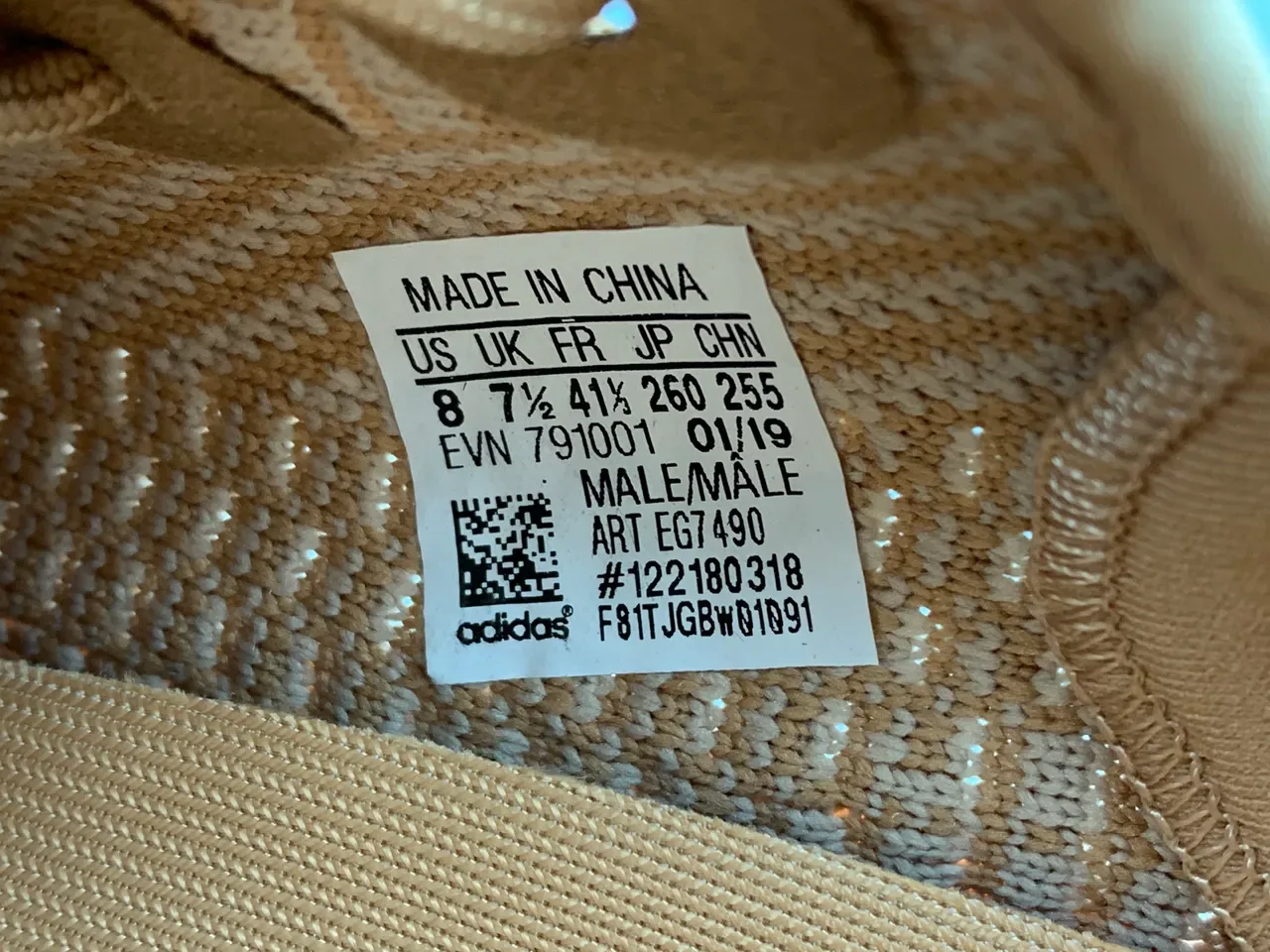Adidas Yeezy Boost 350 Beige Pink Orange Lifestyle Sneakers 4