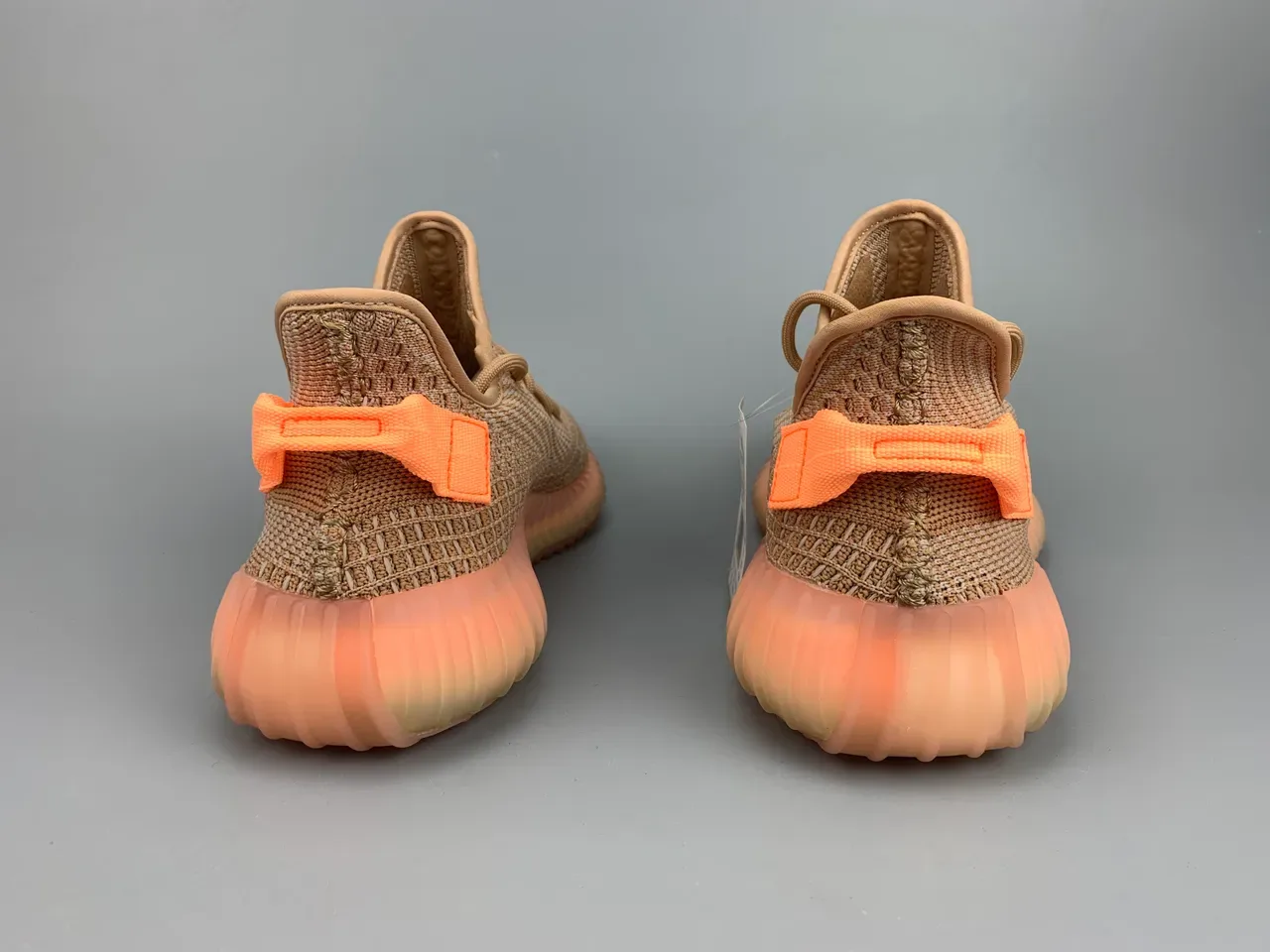 Adidas Yeezy Boost 350 Beige Pink Orange Lifestyle Sneakers 6