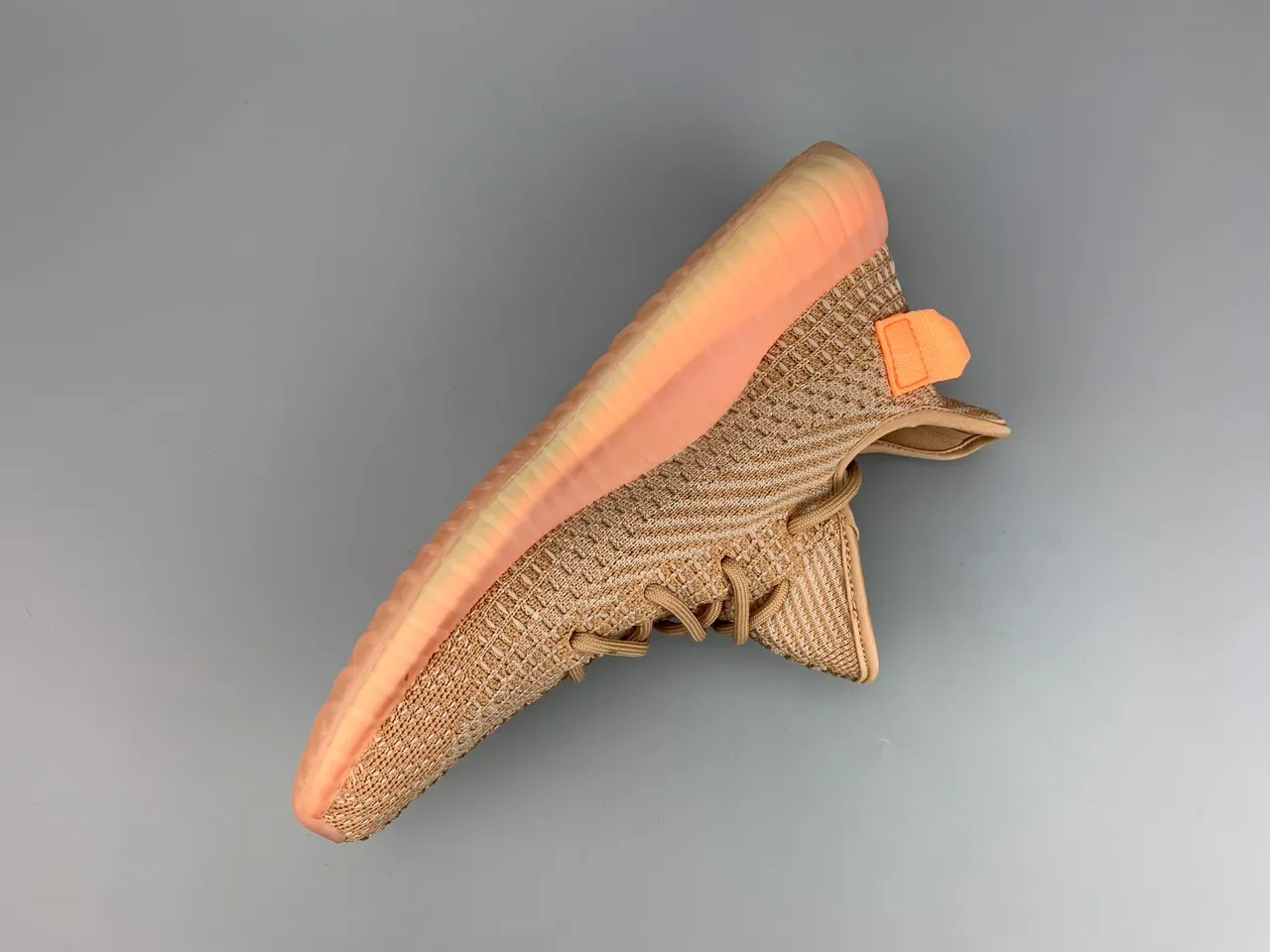 Adidas Yeezy Boost 350 Beige Pink Orange Lifestyle Sneakers 9