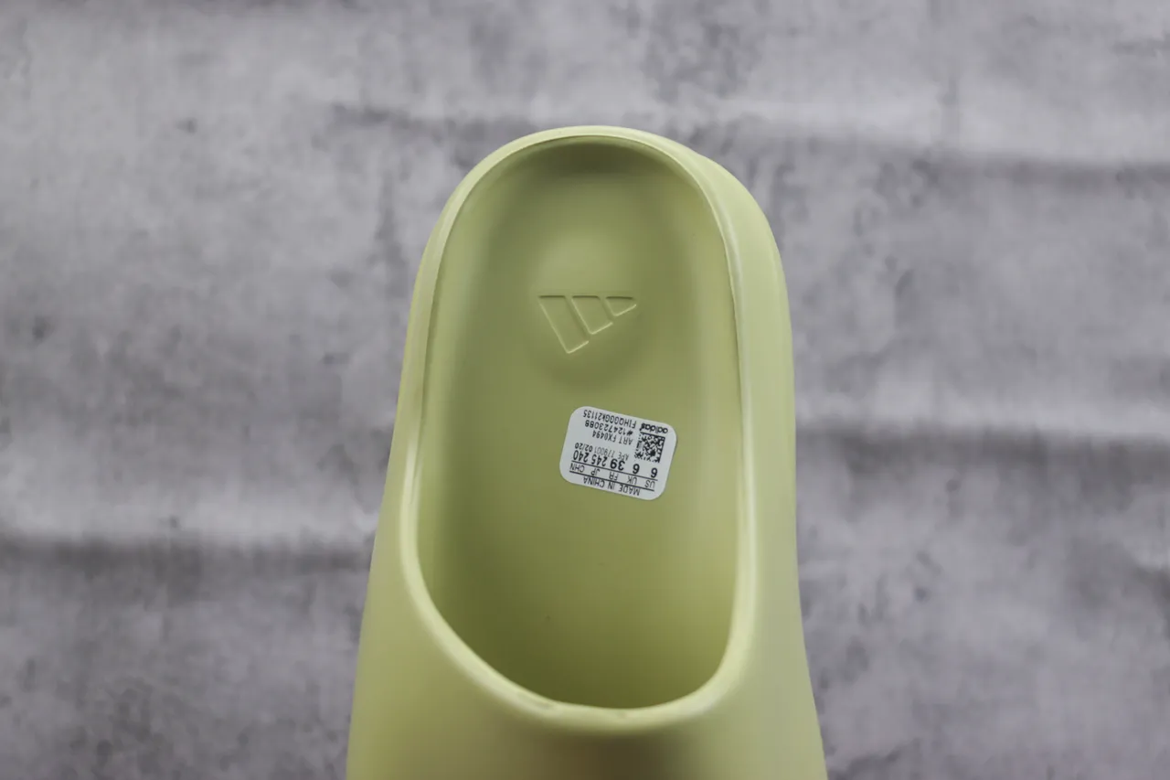 Adidas Yeezy Slide Sandales Vert Pâle 3