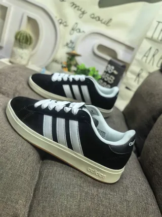 Adidas Yellow White Suede Upper Three Stripes Lifestyle Sneakers 17
