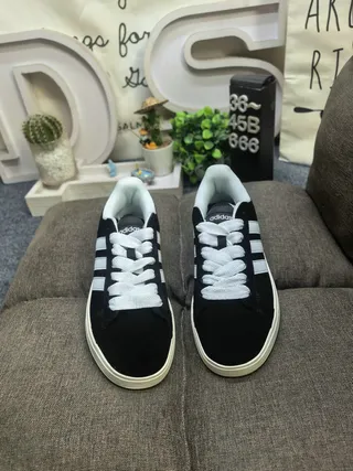 Adidas Yellow White Suede Upper Three Stripes Lifestyle Sneakers 20