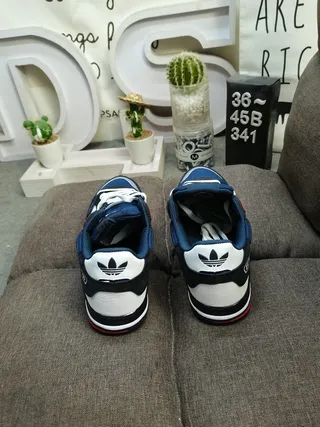 Adidas ZX 750 Navy Blue White Red Lifestyle Sneakers 8