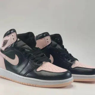 Air Jordan 1 Black Pink Lifestyle Basketball Shoes