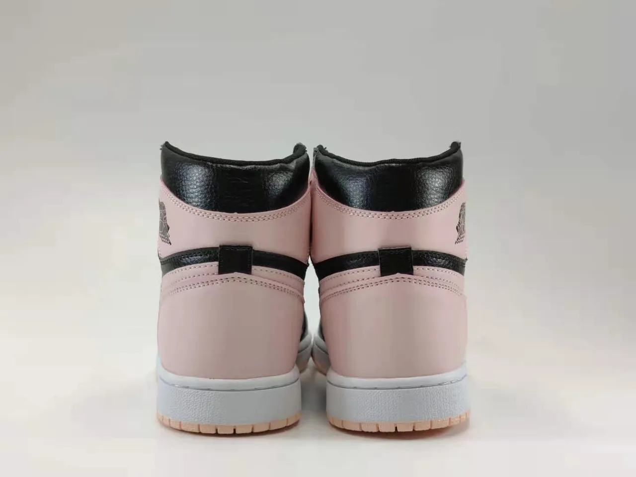 Air Jordan 1 Black Pink Lifestyle Basketball Shoes 6