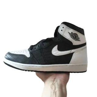 Air Jordan 1 Fear of God Black White Basketball Shoes