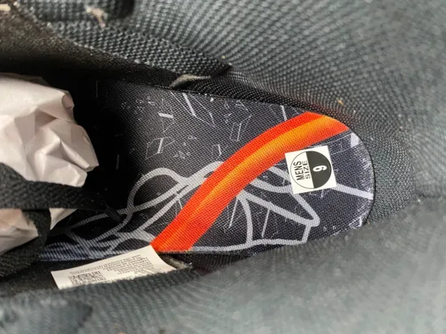 Air Jordan 1 Orange Black Off-White Chaussures de Basketball 7