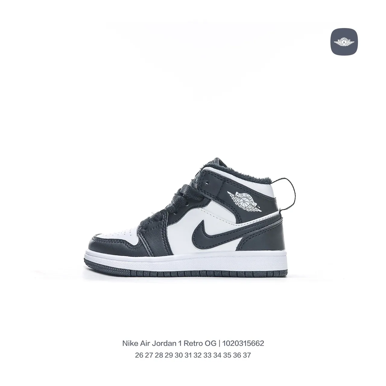 Air Jordan 1 Retro OG Red White Light Blue Black Kids Basketball Shoes 11