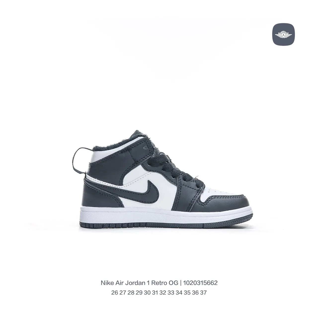 Air Jordan 1 Retro OG Red White Light Blue Black Kids Basketball Shoes 16