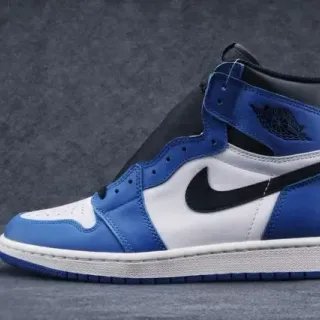 Air Jordan 1 Royal Blue White Black Basketball Shoes