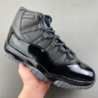 Air Jordan 11 Black Patent Leather Basketball Shoes
