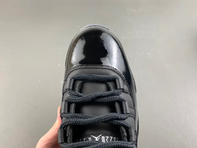 Air Jordan 11 Black Patent Leather Basketball Shoes 5