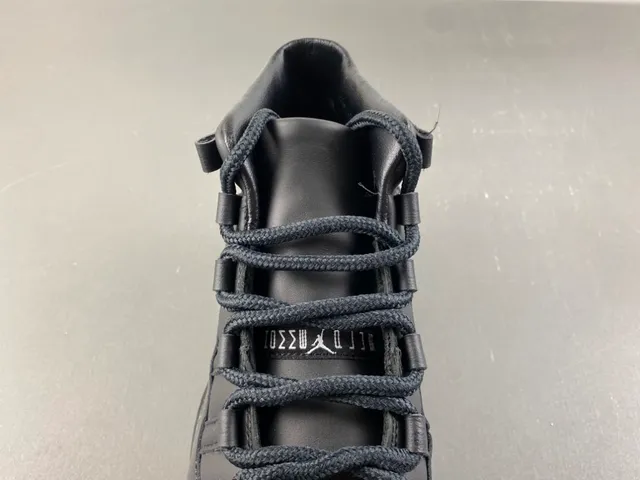 Air Jordan 11 Black Patent Leather Basketball Shoes 6