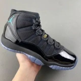 Air Jordan 11 Black Teal Basketball Shoes