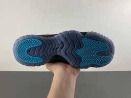 Air Jordan 11 Black Teal Basketball Shoes 9