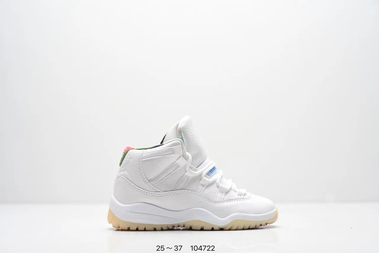 Air Jordan 11 Galaxy Print White Purple Basketball Shoes 22